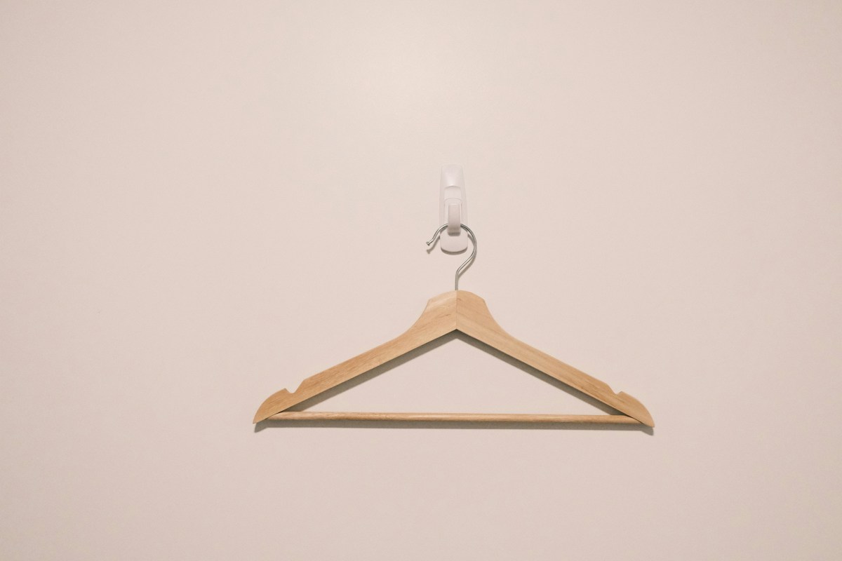 Wooden blazer hangers