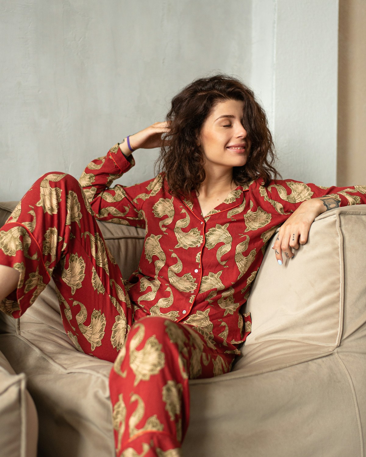 Flannel pyjama set