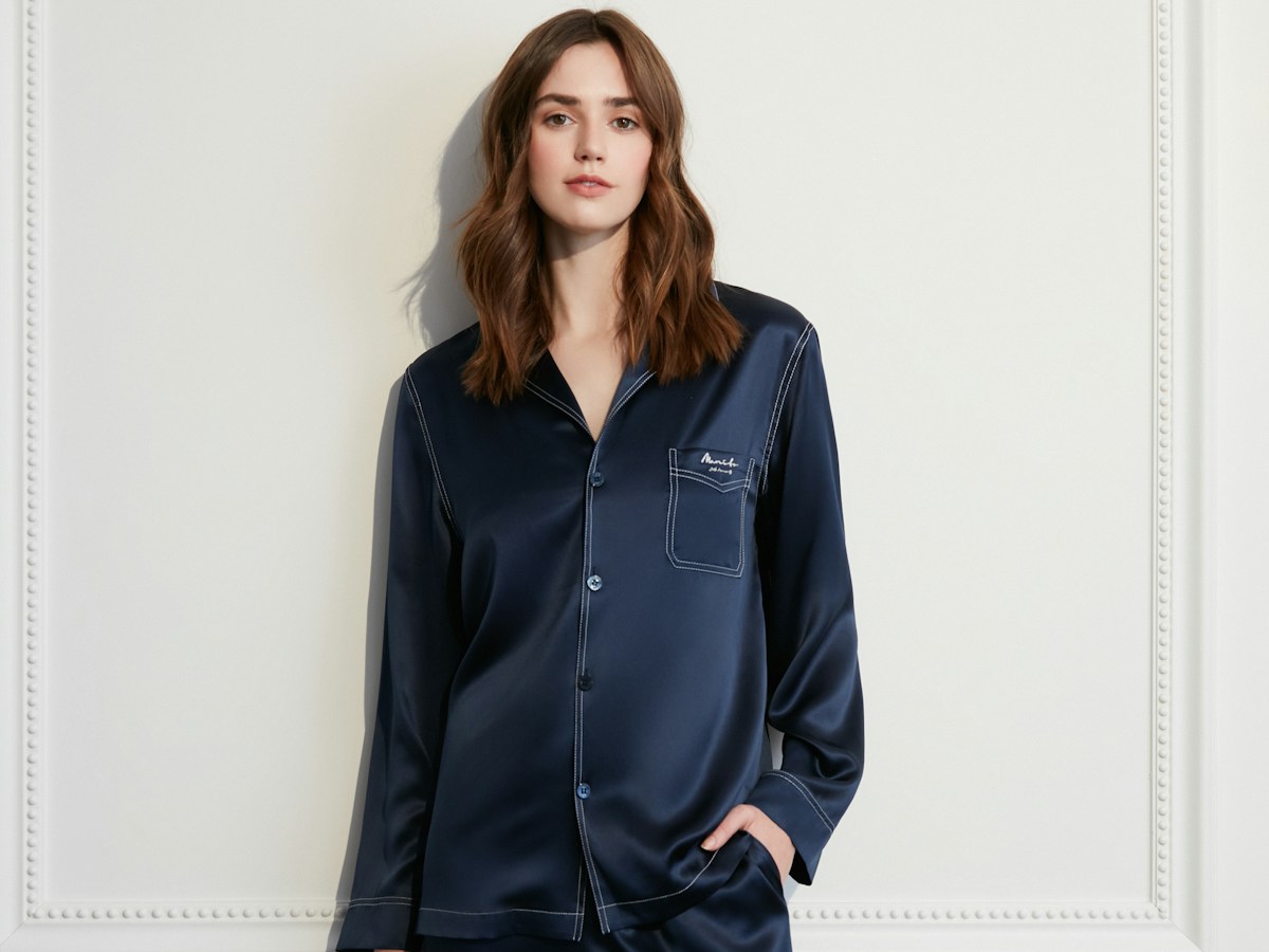 Satin pyjama set