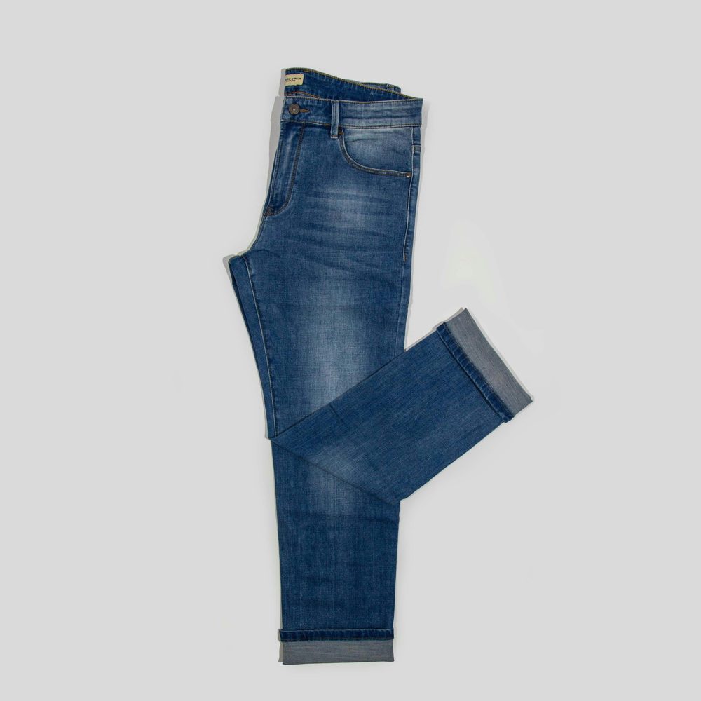 Straight leg jeans